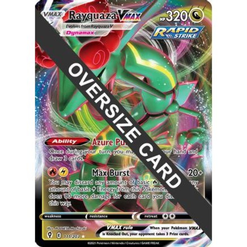 Rayquaza VMAX - 111/203 111 - Jumbo Cards Holofoil