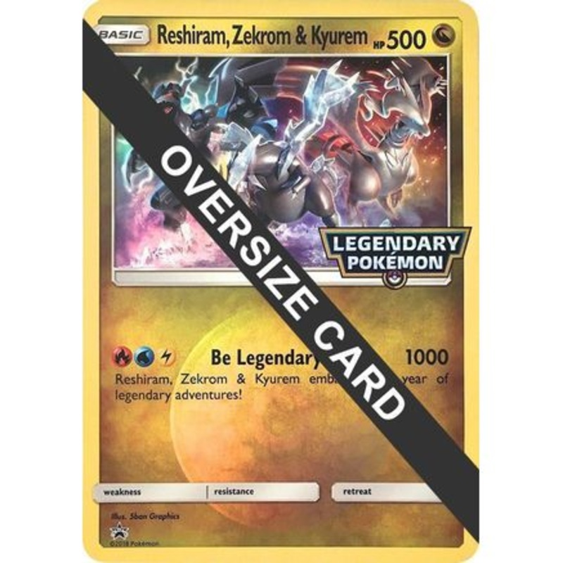 Reshiram, Zekrom & Kyurem - Jumbo Cards Holofoil
