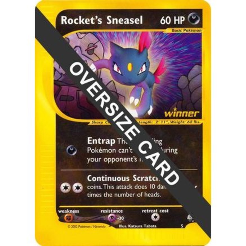 Rocket's Sneasel - 5 5 - Jumbo Cards