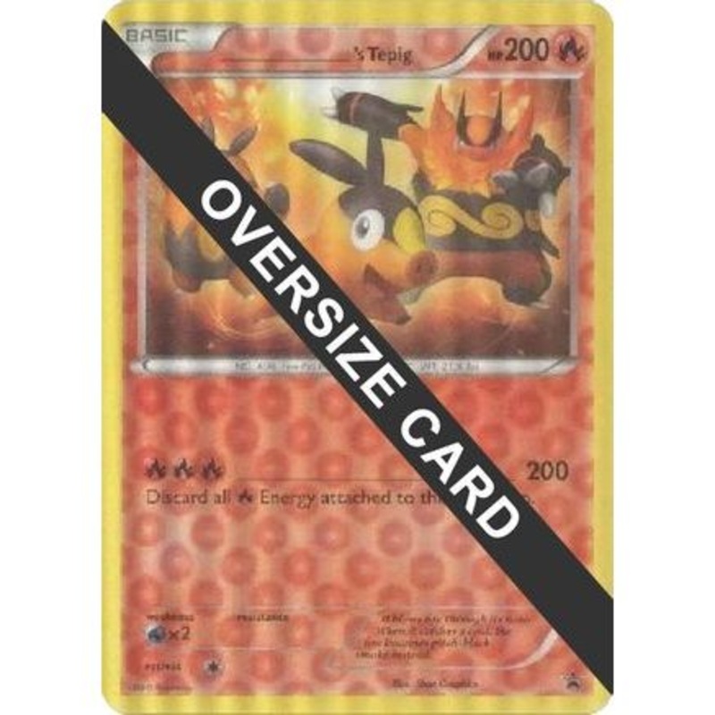 ______'s Tepig N - Jumbo Cards Reverse Holofoil