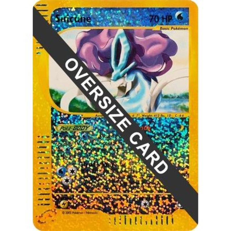 Suicune - 7/12 7 - Jumbo Cards Reverse Holofoil