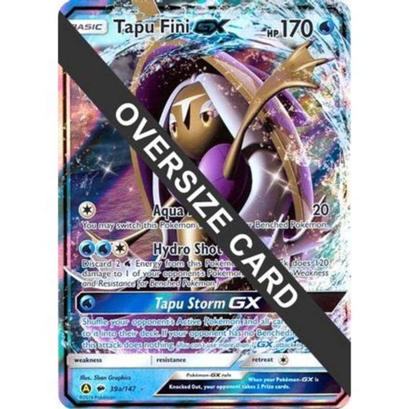 Tapu Fini GX - 39a/147 39a - Jumbo Cards Holofoil