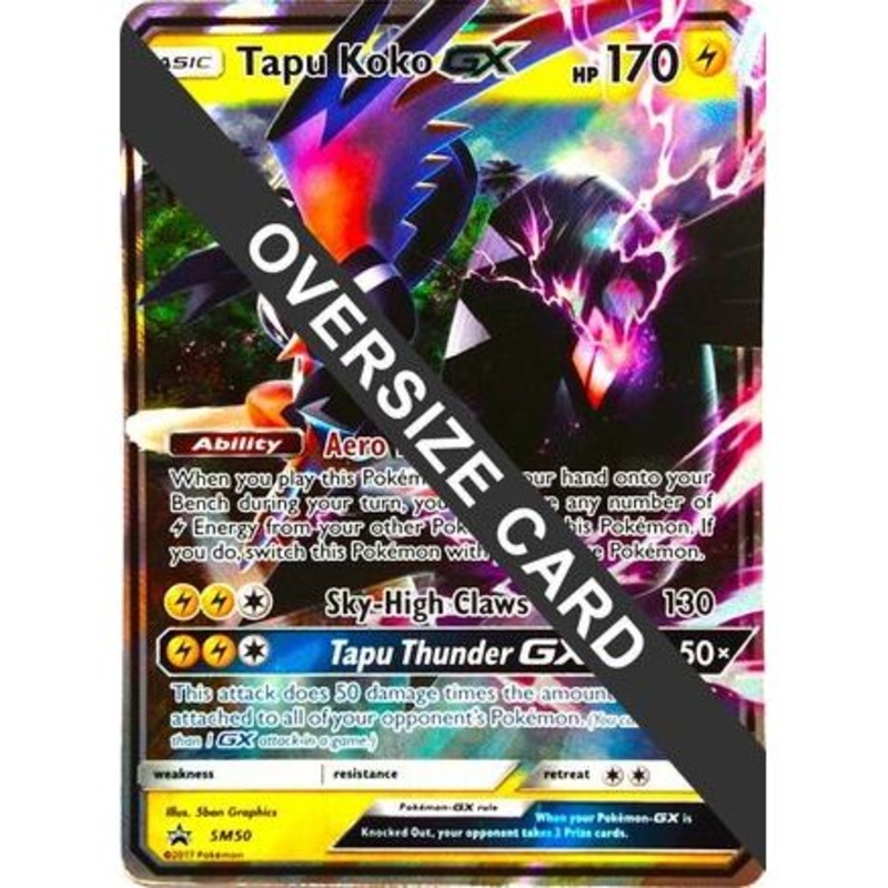 Tapu Koko GX - SM50 SM50 - Jumbo Cards Holofoil