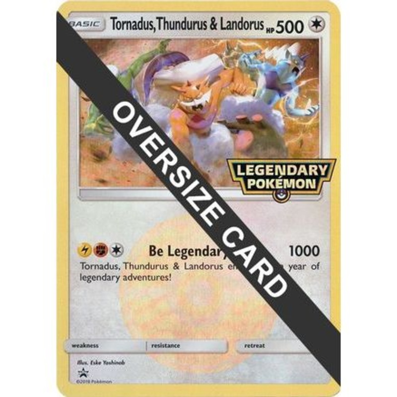 Tornadus, Thundurus & Landorus (Forces of Nature Promo) - Jumbo Cards Holofoil