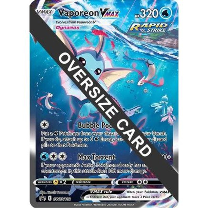 Vaporeon VMAX - SWSH182 SWSH182 - Jumbo Cards Holofoil