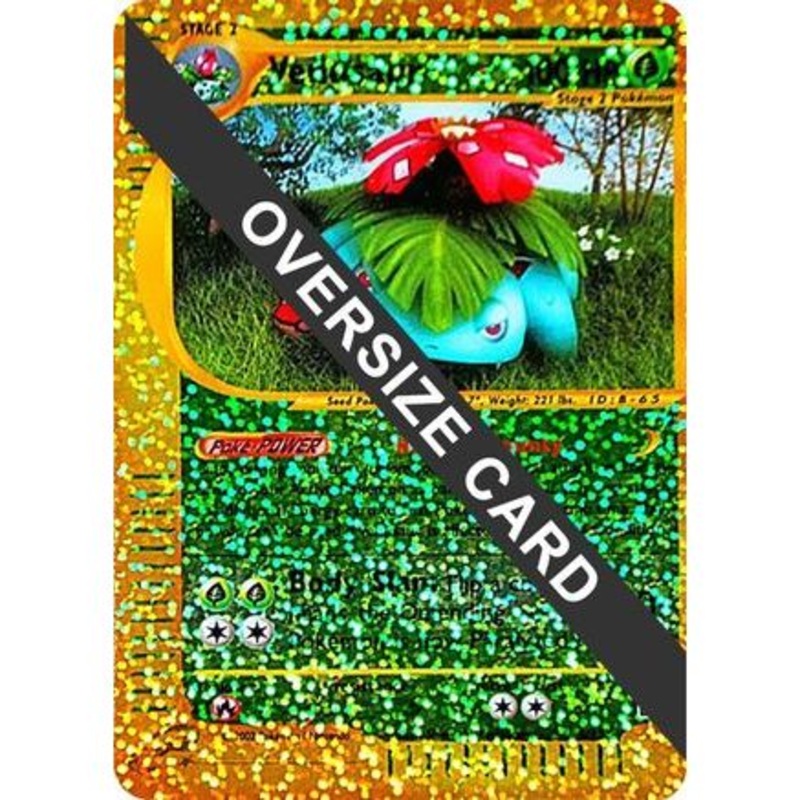 Venusaur - 4/12 4 - Jumbo Cards Reverse Holofoil
