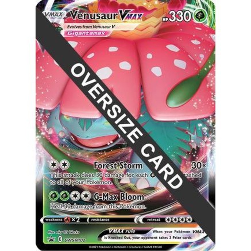 Venusaur VMAX - SWSH102 SWSH102 - Jumbo Cards Holofoil