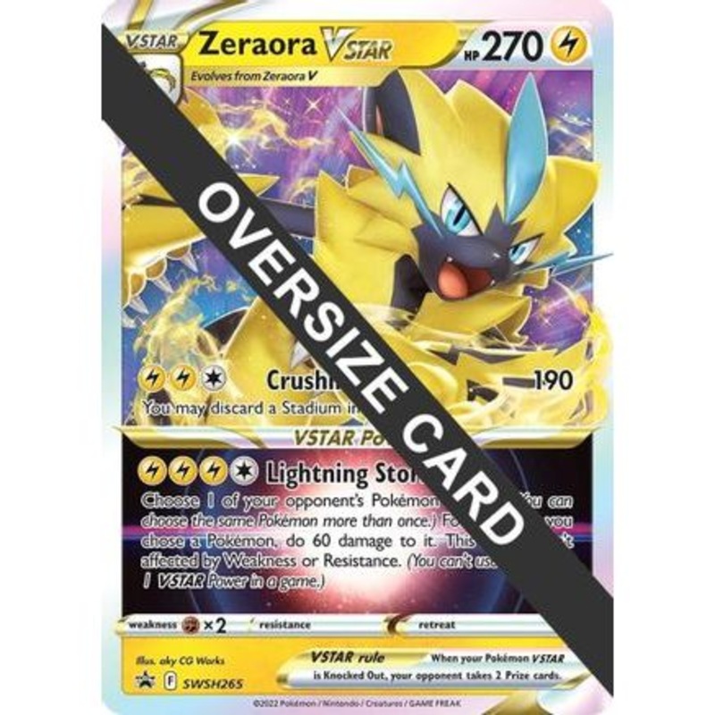 Zeraora VSTAR - SWSH265 SWSH265 - Jumbo Cards Holofoil