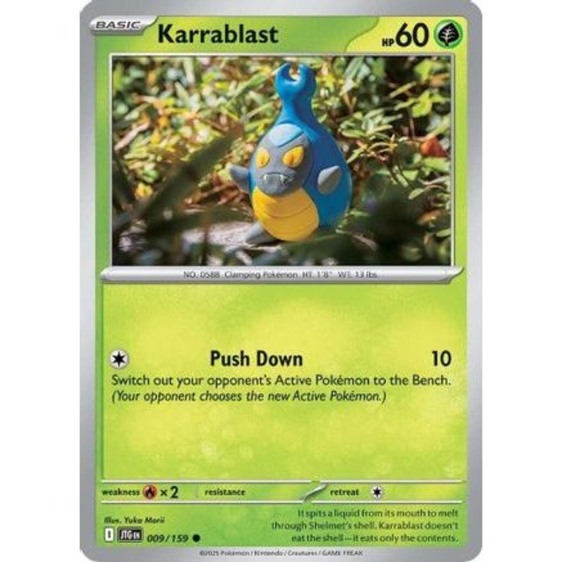 Karrablast 9 - SV09 Journey Together Reverse Holofoil