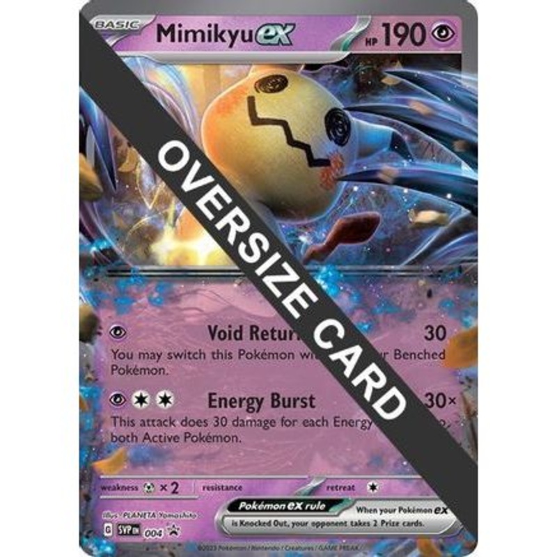 Mimikyu ex 4 - Jumbo Cards Holofoil