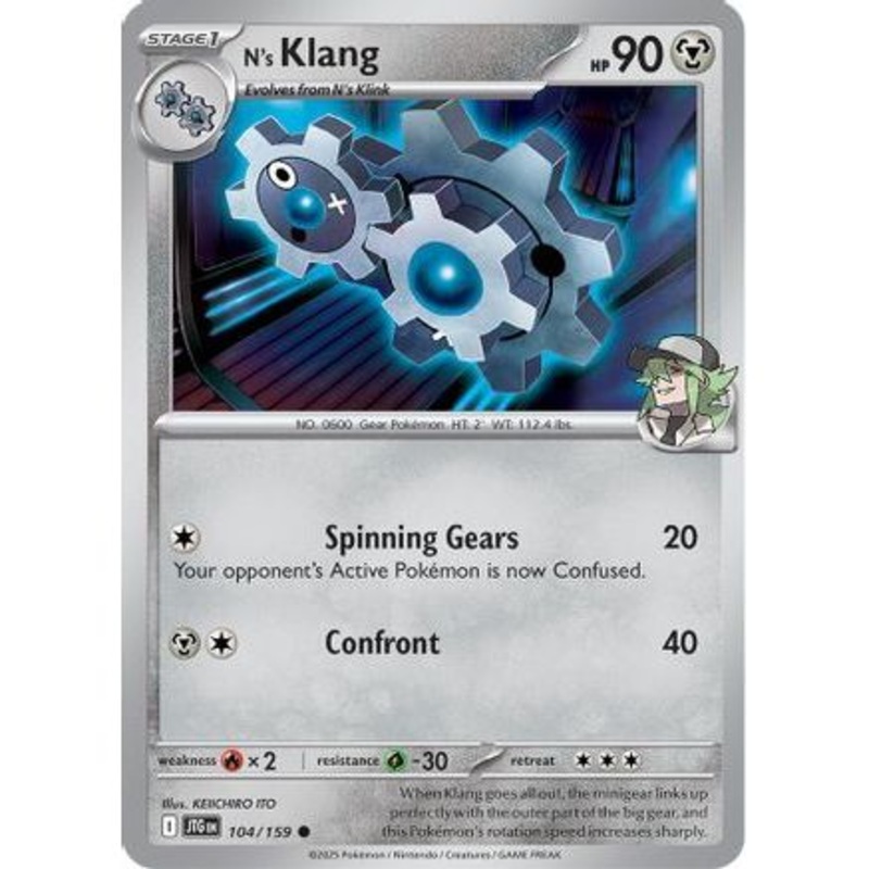 N's Klang 104 - SV09 Journey Together Reverse Holofoil