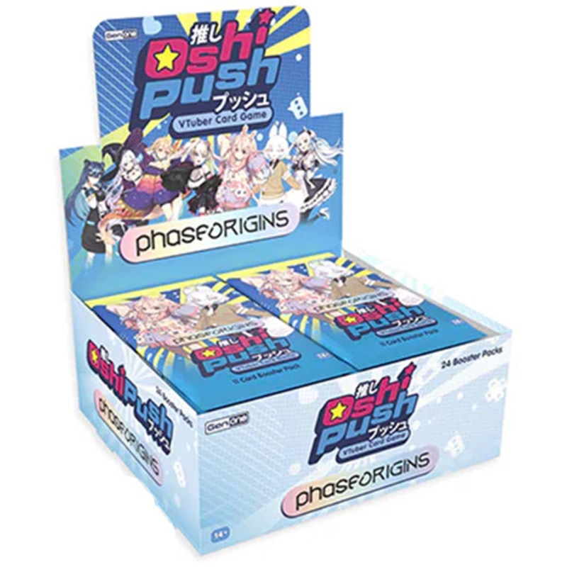 Oshi Push TCG: Gen One Phase Origins Booster Box (Pre-Order Expected Release September 2025)