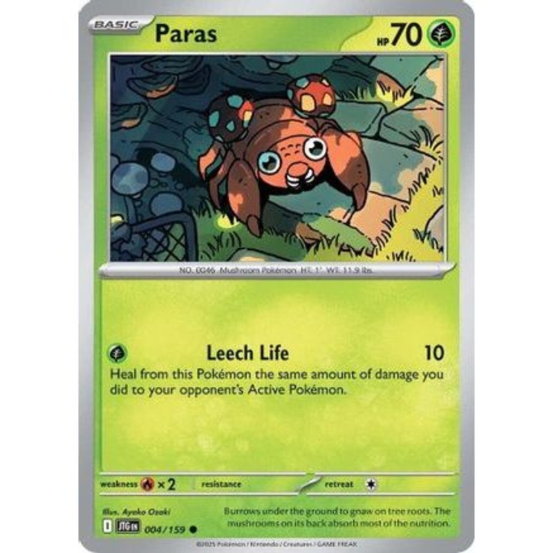 Paras 4 - SV09 Journey Together Reverse Holofoil