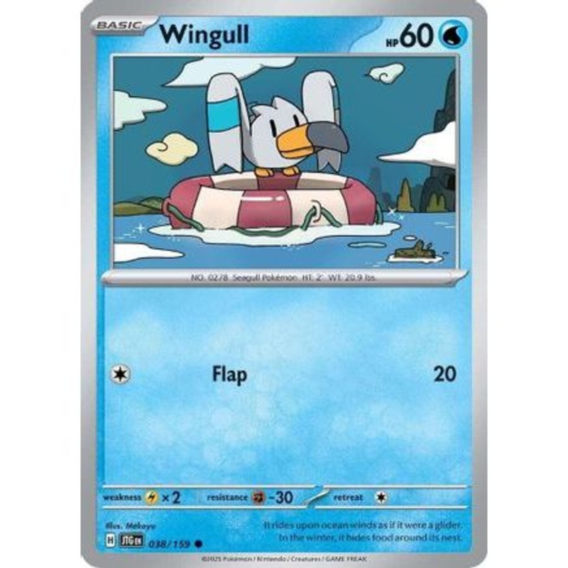 Wingull 38 - SV09 Journey Together Reverse Holofoil