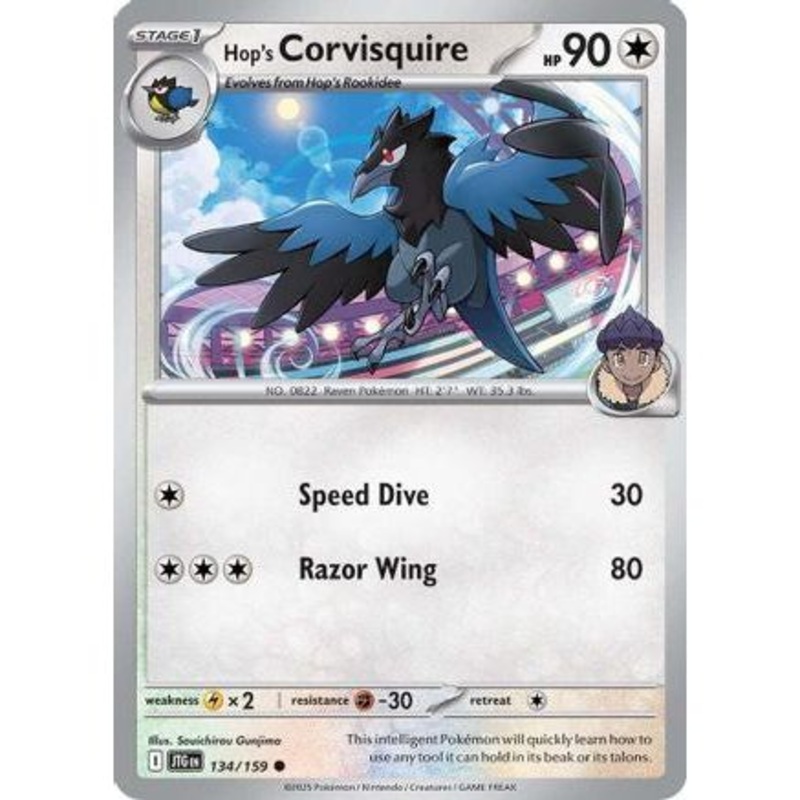 Hop's Corvisquire 134 - SV09 Journey Together Reverse Holofoil