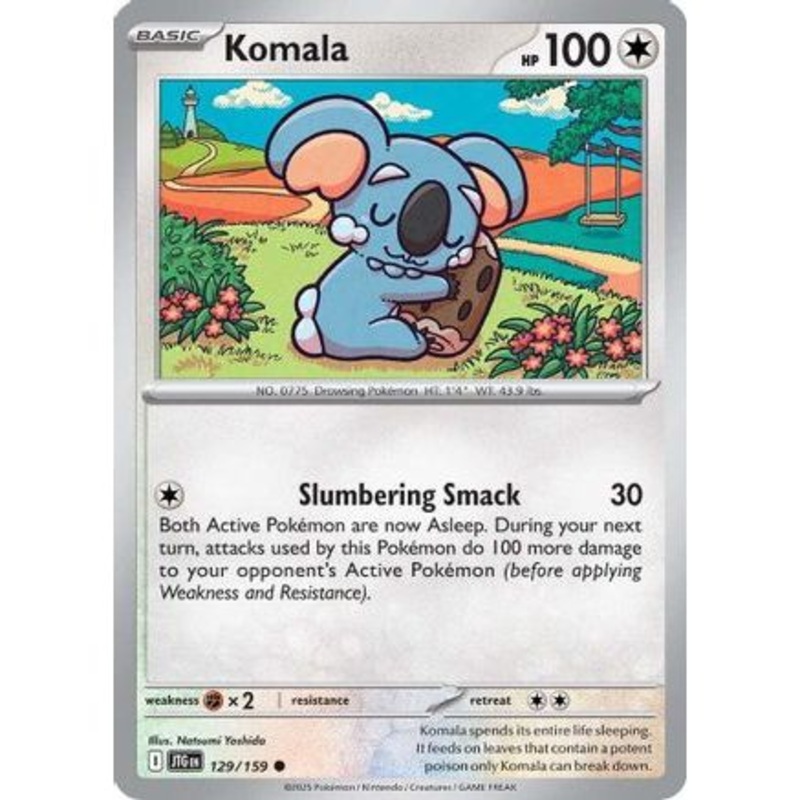 Komala 129 - SV09 Journey Together Reverse Holofoil