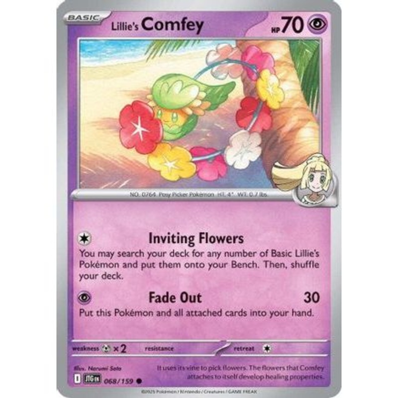 Lillie's Comfey 68 - SV09 Journey Together Reverse Holofoil