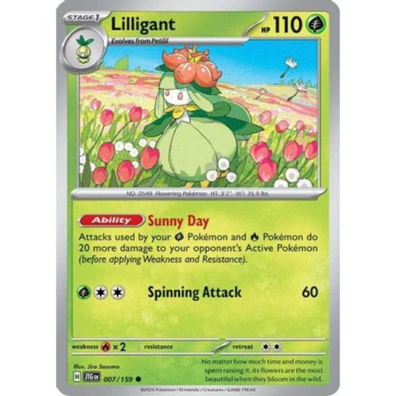 Lilligant 7 - SV09 Journey Together Reverse Holofoil