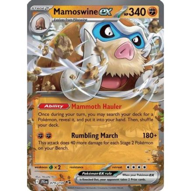 Mamoswine ex - 079/159 79 - SV09 Journey Together Holofoil