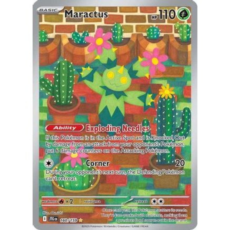 Maractus - 160/159 160 - SV09 Journey Together Holofoil