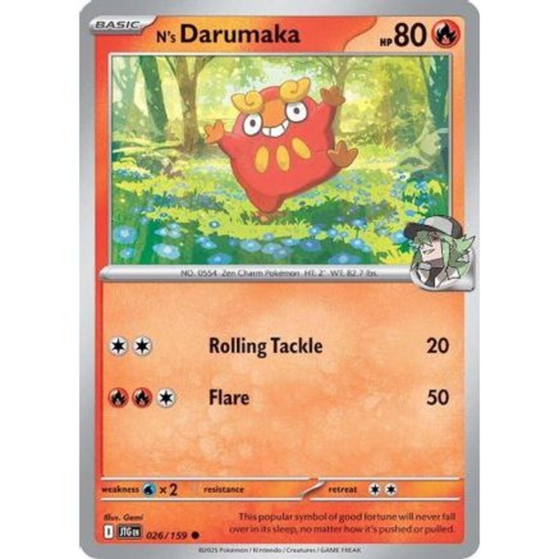 N's Darumaka 26 - SV09 Journey Together