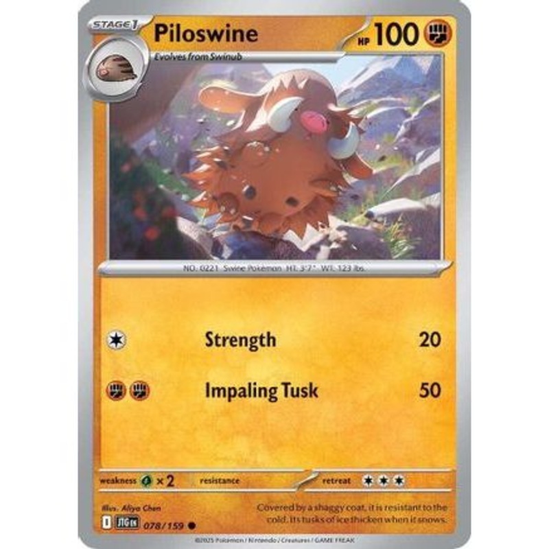 Piloswine 78 - SV09 Journey Together