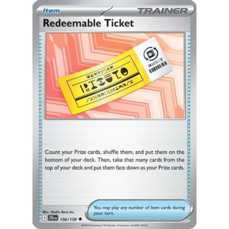 Redeemable Ticket 156 - SV09 Journey Together