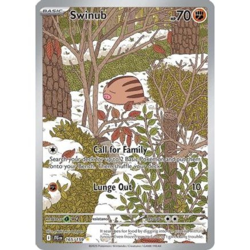 Swinub - 165/159 165 - SV09 Journey Together Holofoil