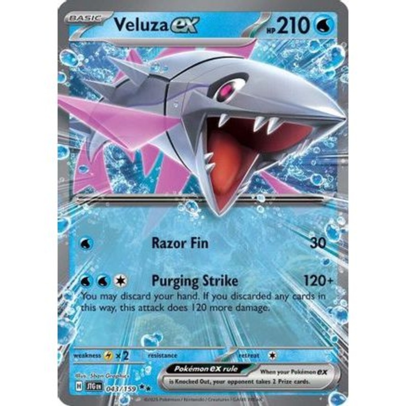 Veluza ex 43 - SV09 Journey Together Holofoil