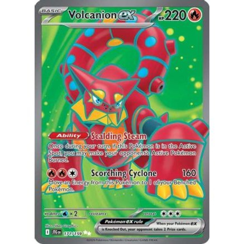 Volcanion ex - 171/159 171 - SV09 Journey Together Holofoil