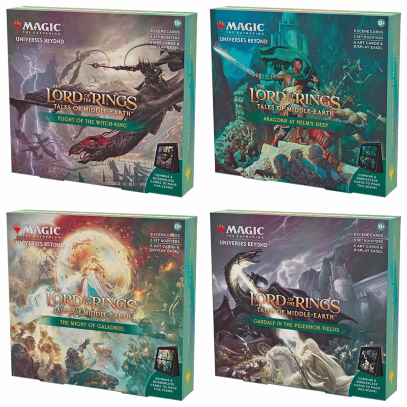 The Lords of the Rings: Tales of Middle Earth Holiday Scene Boxes