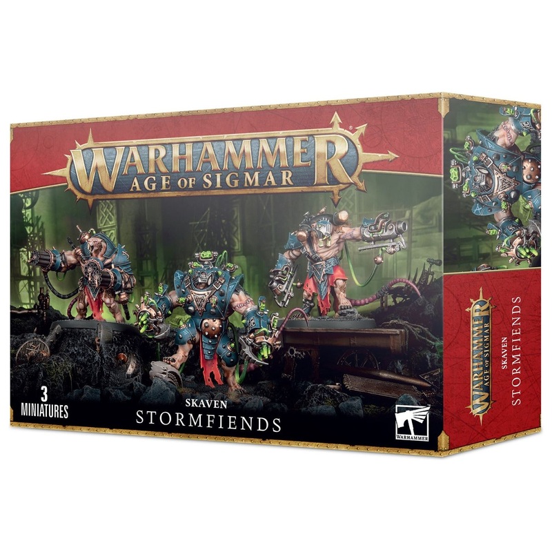 Warhammer Age of Sigmar: Skaven - Stormfiends [90-17]