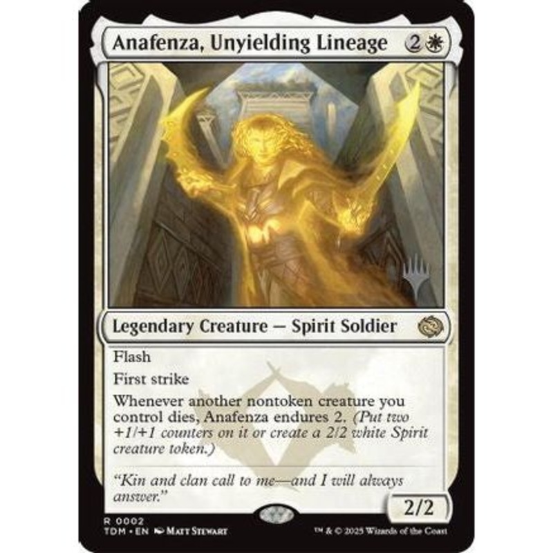 Anafenza, Unyielding Lineage (PPTDM-002) - Promo Pack: Tarkir: Dragonstorm Foil