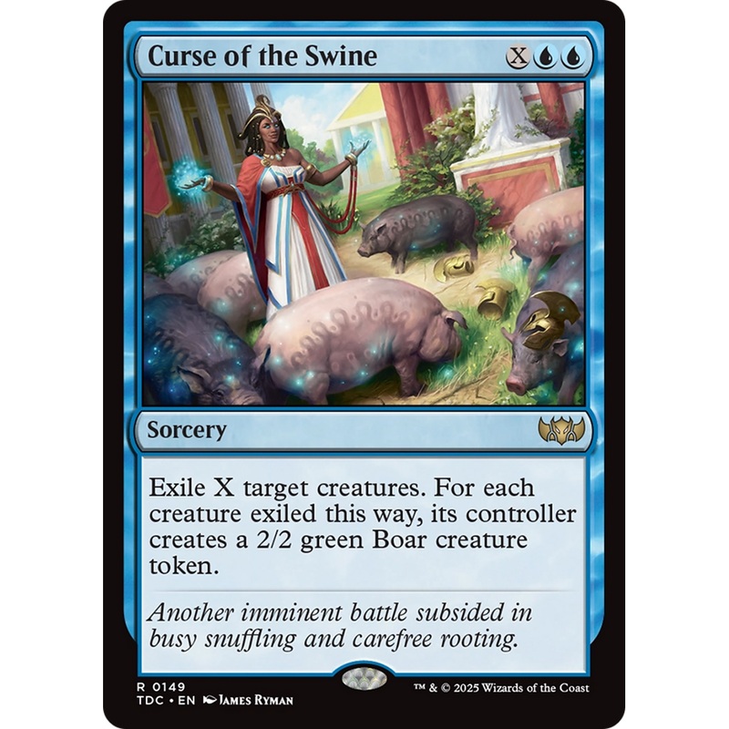 Curse of the Swine (TDC-149) - Commander: Tarkir: Dragonstorm