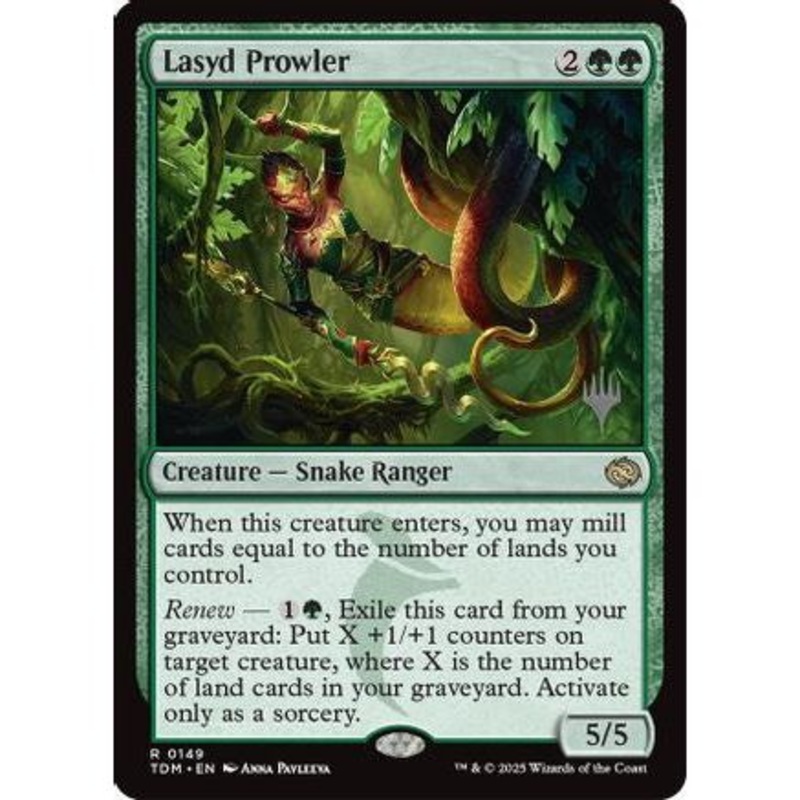 Lasyd Prowler (PPTDM-149) - Promo Pack: Tarkir: Dragonstorm Foil