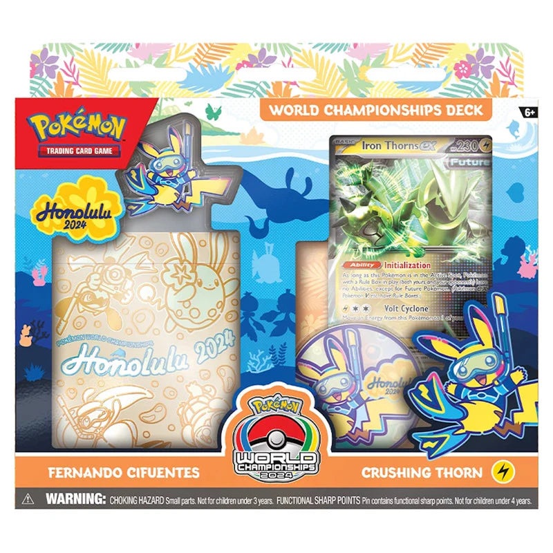 Pokemon TCG: Honolulu 2024 World Championship Deck - Fernando Cifuentes / Crushing Thorn