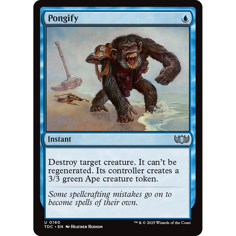 Pongify (TDC-160) - Commander: Tarkir: Dragonstorm