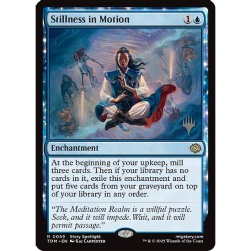 Stillness in Motion (PPTDM-059) - Promo Pack: Tarkir: Dragonstorm Foil