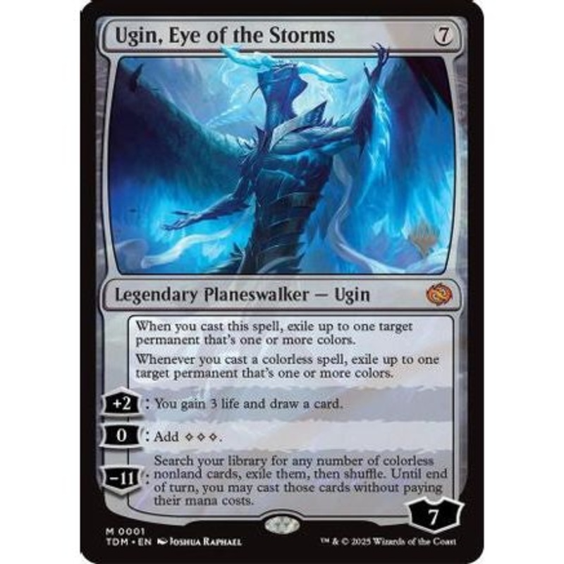 Ugin, Eye of the Storms (PPTDM-001) - Promo Pack: Tarkir: Dragonstorm