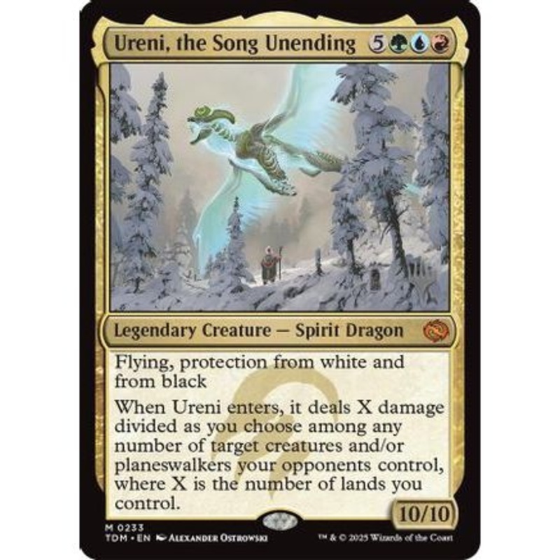 Ureni, the Song Unending (PPTDM-233) - Promo Pack: Tarkir: Dragonstorm Foil
