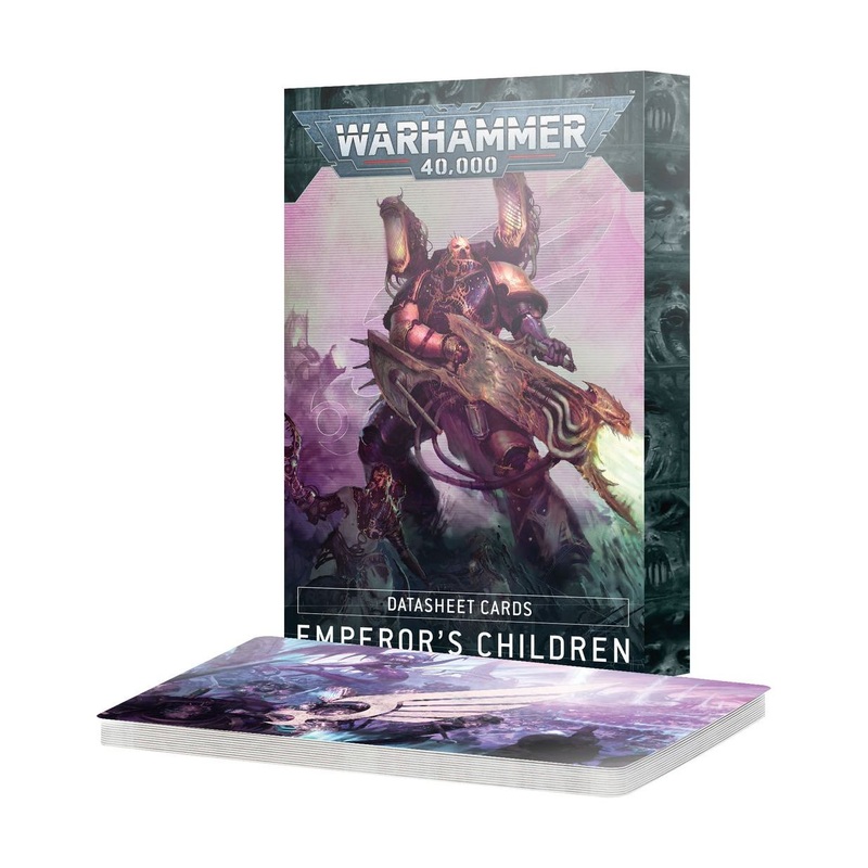Warhammer 40K: Emperors Children Datasheet Cards [37-03]