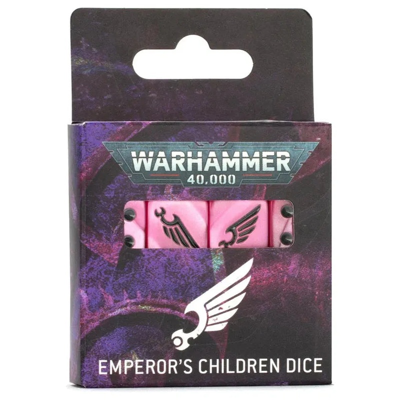 Warhammer 40K: Emperors Children Dice [37-01]