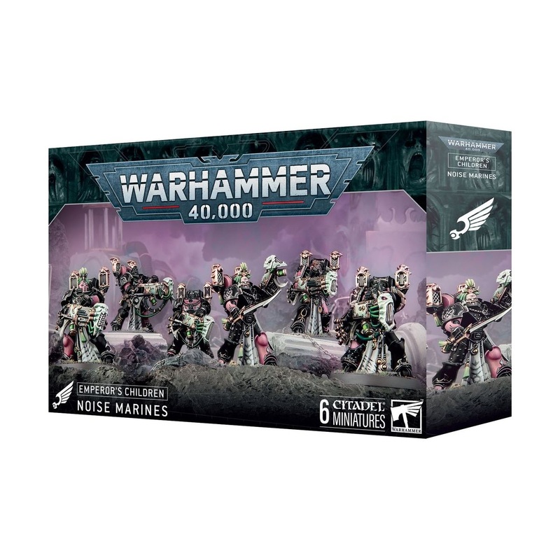 Warhammer 40K: Emperors Children - Noise Marines [37-10]