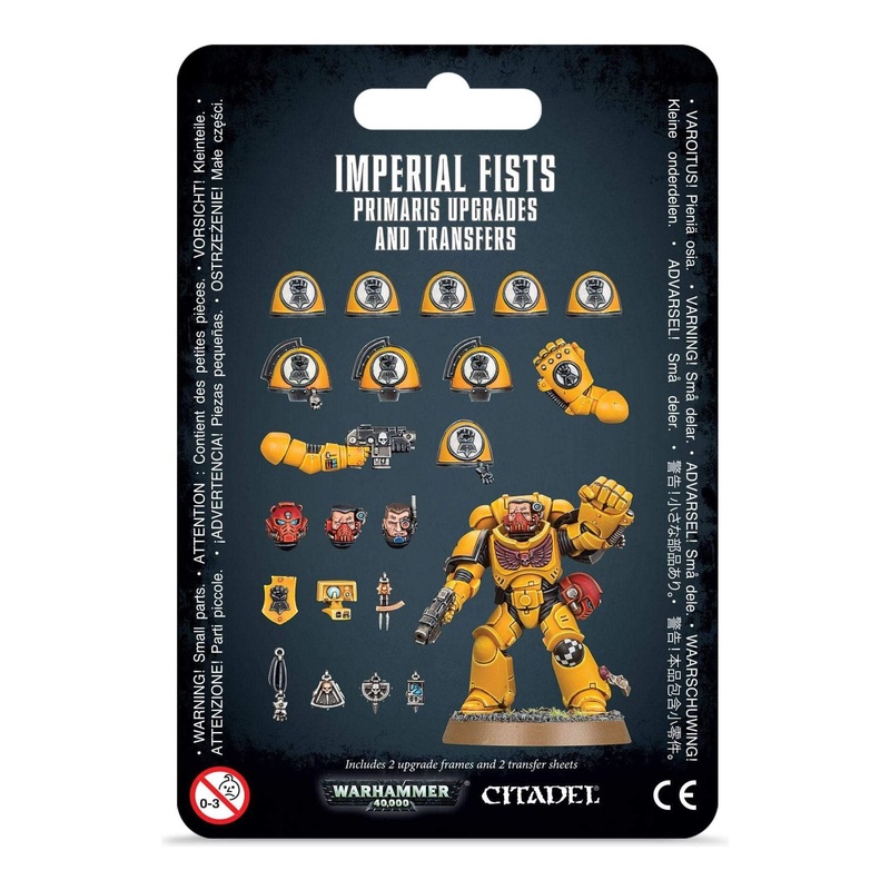 Warhammer 40K: Space Marines: Imperial Fists Primaris Upgrades and Transfers [55-26]