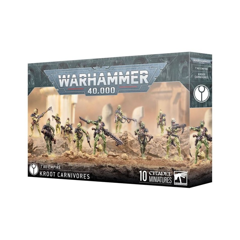 Warhammer 40k: T'au Empire - Kroot Carnivore Squad [56-48]