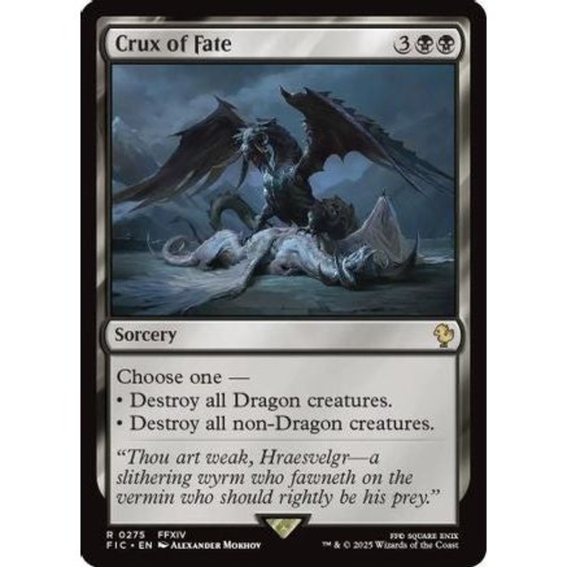 Crux of Fate (Surge Foil) (FIC-275) - Commander: FINAL FANTASY Foil
