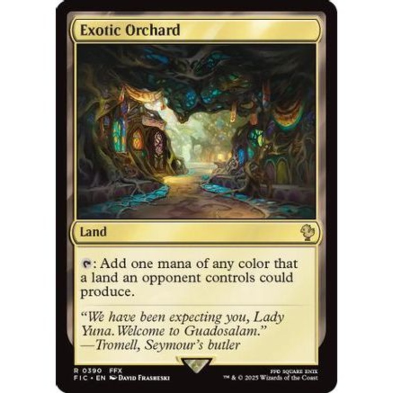 Exotic Orchard (Surge Foil) (FIC-390) - Commander: FINAL FANTASY Foil