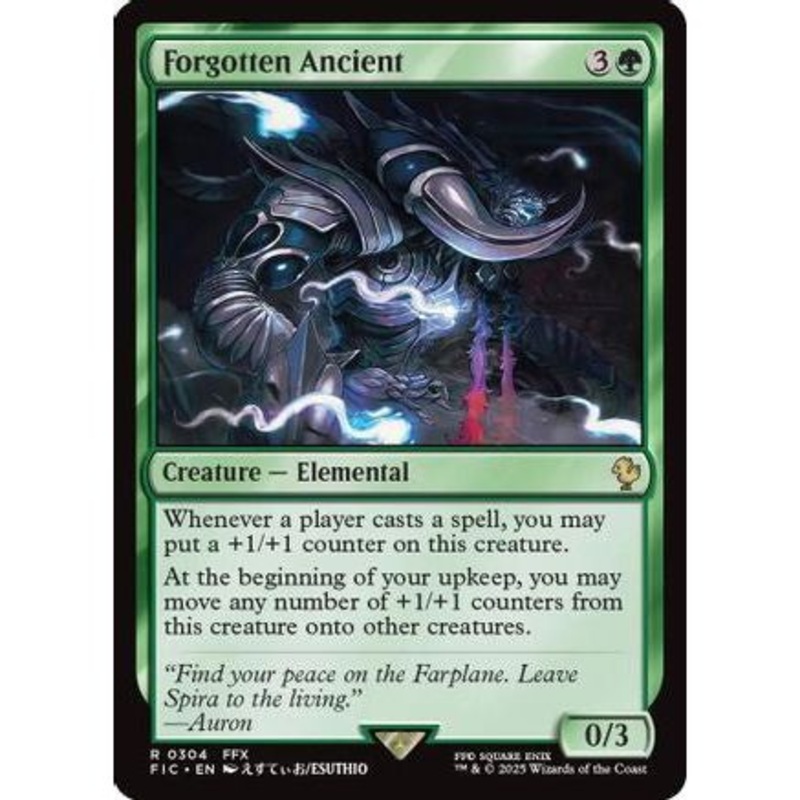 Forgotten Ancient (Surge Foil) (FIC-304) - Commander: FINAL FANTASY Foil