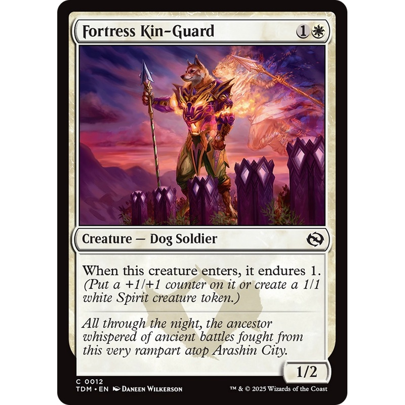 Fortress Kin-Guard (TDM-012) - Tarkir: Dragonstorm