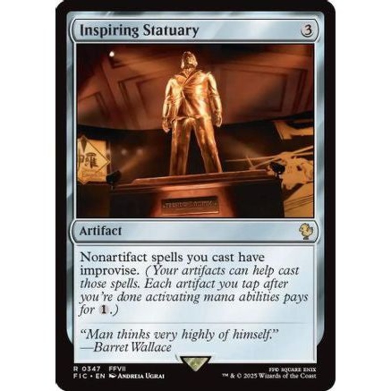 Inspiring Statuary (Surge Foil) (FIC-347) - Commander: FINAL FANTASY Foil